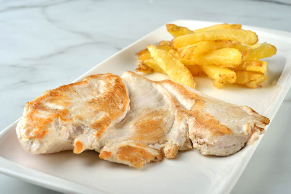 PECHUGA DE POLLO CON PATATAS